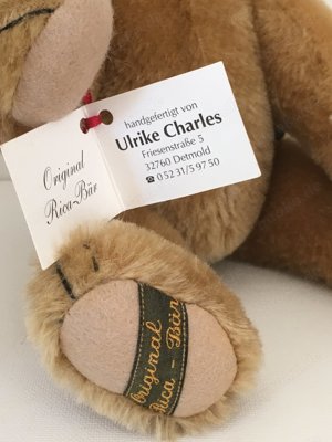 Original Rica-Bär (28 cm) handgefertigt von Ulrike Charles Bild 2
