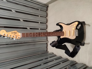 Elektrische Gitarre mit Verstärker