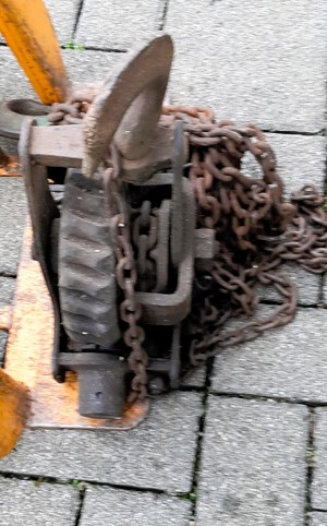 Kettenzug 300 KG Baujahr 1936