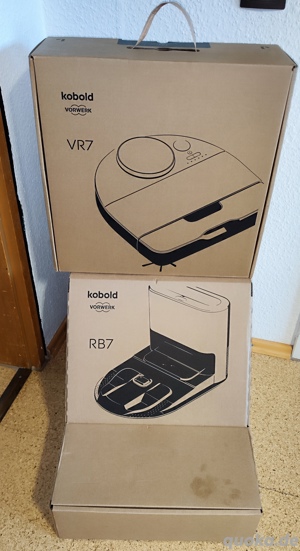 Vorwerk Kobold RB7 VR7 Saugroboter mit absaugstation  OVP neu 