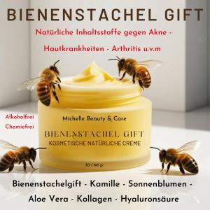 5-teiliges Bienengift Haut- und Haarpflege-Set   Feuchtigkeitsspendend und pflegend