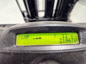 2011 yale 5000 lb pneumatic lpg forklift outdoor tires air Bild 9