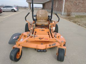 2011 scag turf tiger 61 zero-turn mower kawasaki gas engine, low original hours