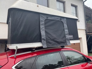 Dachzelt Maggiolina Grandtour360Gr.M + Solar200Wp + 100AhLithiumAkku + Heckzelt