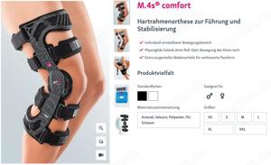 M.4s comfort Hartrahmenorthese