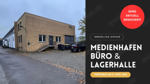 Büro & Lagerhalle Werkstatt Praxis Lokal Medienhafen Düsseldorf