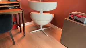 Sessel Cassina Auckland weiss weiss mit Kopfteil  Bild 6