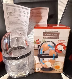  Küche, Kochen, GourmetMaxx Eierschäler, neu 