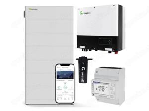 Kit JA Solar Deep Blue 3.0 11kw + Kit Growatt 15.3kWh