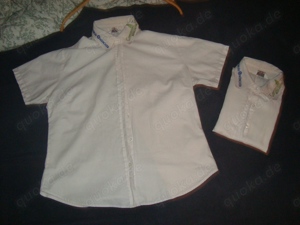  2 hofbräu münchen chinesischer turm biergarten hemden kurzärmlig fruit of the loom gr.m+l Bild 2