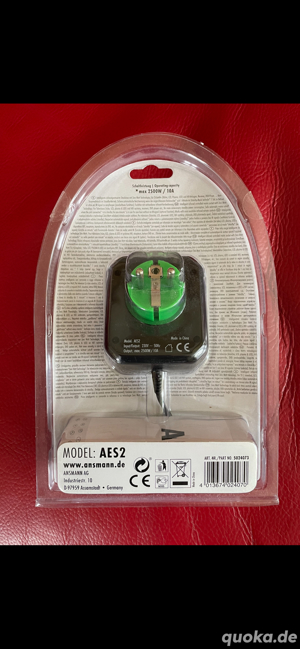Ansmann IR-Energiesparsteckdose. AES2 neu