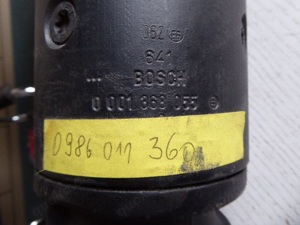   Original Bosch Anlasser 0001368055, Austauschnummer 0986011360 