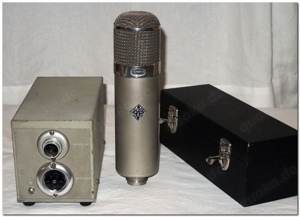 Neumann Kondensatormikrofon U47 Long Body, PSU  Netzgerät NG, 1952