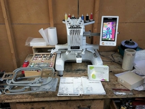 Brother PR650e Entrepreneur Professionelle Stickmaschine mit Garantie bis 2022 Bild 6