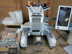Brother PR650e Entrepreneur Professionelle Stickmaschine mit Garantie bis 2022 Bild 10