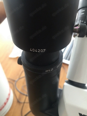 Leica Mikroskop Wild M8 mit Fototubus HU 404891 für M-Serie+PCL300 Standard Bild 3