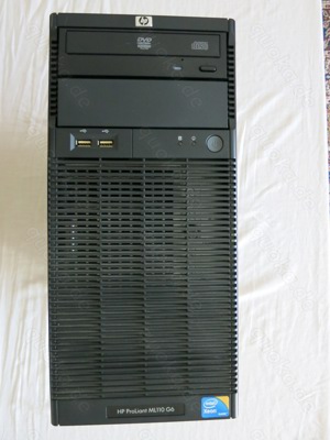 HP ProLiant ML110 G6 Micro-ATX Tower-Server Xeon X3430 4x2.40GHz 9GB RAM 250GB SSD 2x1TB HDD Proxmox