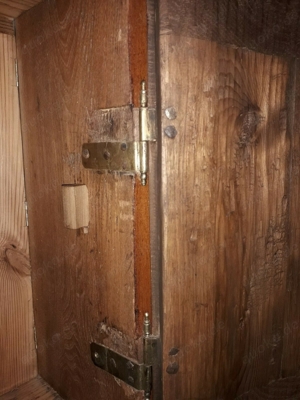 Tabernakel um 1760 Nussbaum mit Intarsia ALTRESTAURATION! Bild 2