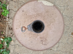 Sonnenschirmständer Bild 2