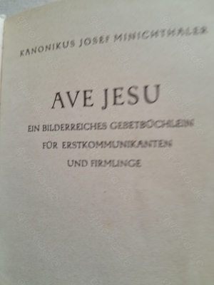 Büchlein  Ave Jesus Bildreiches Gebetbüchlein für Erstkommunikanten und Firmlinge Bild 2