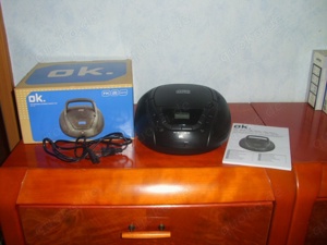 Tragbares Stereo Radio und CD
