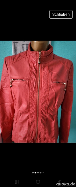 Jacke Gr.L rot classic fashion 
