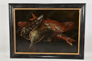 Stillleben Fische & Sepia, attr., Giuseppe Recco (1634 1695)