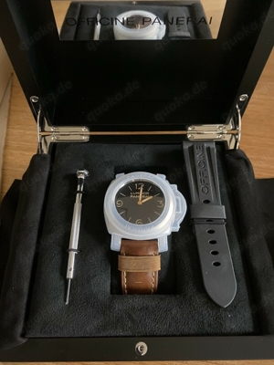 Panerai 372 PAM00372 Luminor 1950 3 Days 47mm Fullset super Zustand aus 08.2017
