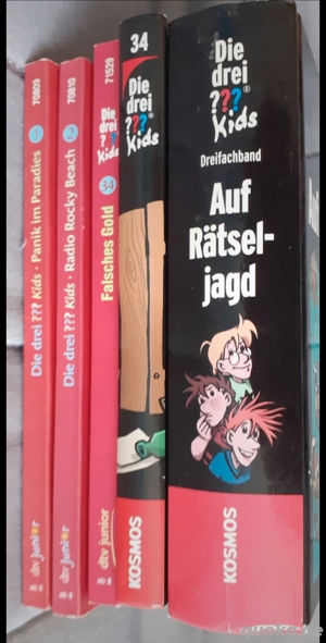 Die drei ??? Kids Band 1, 2, 34 und Sammelband (5, 9, 13)