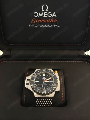 Omega Seamaster Ploprof Armbanduhr Full Set 1200M Co-Axial Watch Signiert Chrono