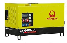 Stromerzeuger Notstromaggregat Diesel PRAMAC GBW 22 Y 18 kVA