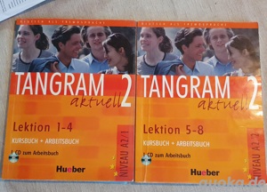 Tangram aktuell 2. A2 1 und A2 2. Kursbuch+Arbeitsbuch