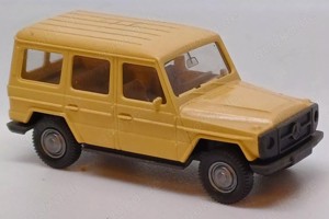 Klassischer Mercedes-Benz G-Klasse Geländewagen von Wiking   H0 Sammlerstück