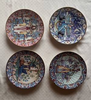 Wandteller "Goddesses of Ancient Egypt"