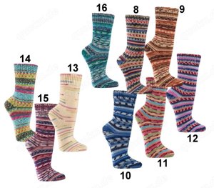 Stricksocken "Grandma" diverse Farben diverse Größen