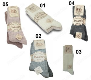 Angora Socken 2er Pack Gr. 35 38 & 39 42 