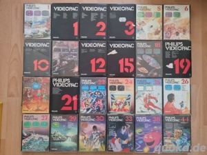Philips VideoPac G7000 Spiele Video Pac G7400 OVP