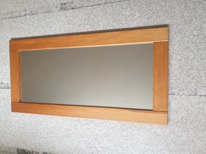 Spiegel, Wandspiegel, Rahmen echt Holz 118 x 58cm, sehr gut