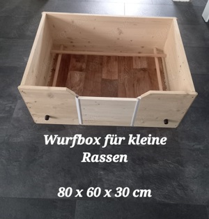 Welpen Wurfbox für kleine 