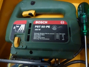 Bosch Stichsäge PST 50-PE 380 W mit Blechkoffer