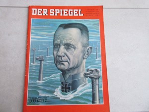 Dönitz  der Spiegel 1961, 40 Fragen an D, Wehrmachtsbericht 9.5.45