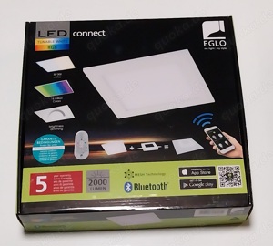 EGLO connect LED Smart Panel Deckenleuchte Deckenlampe NEU