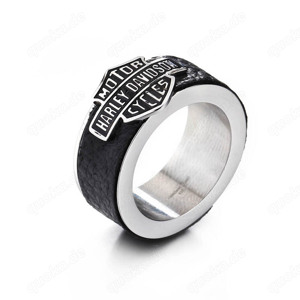 Harley Davidson Ring Off Road Ring Reifen Disign Stainless Steel