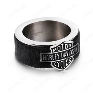 Harley Davidson Ring Off Road Ring Reifen Disign Stainless Steel Bild 2