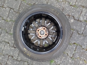 Opel Corsa Sommerreifen Platin Germany Alu Sport Felgen 6Jx15H Schwarz Rot Sommer Bild 4