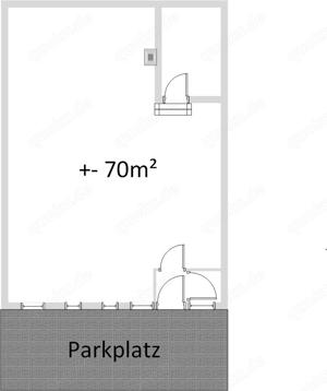 Praxis, Büro oder Ladengeschäft mit Parkplatz in der Innenstadt.