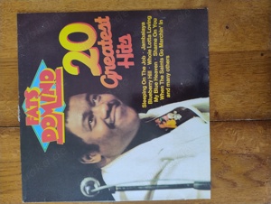 Fats Domino--20 Greatest Hits Vinyl-LP 1983 Time Wind Germany U 50032