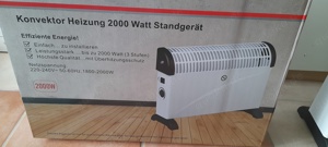 Konvektor Heizung Standgerät