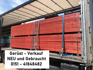 gebrauchtes Baugerüst Gerüst + Lieferung 0151 - 41848482 