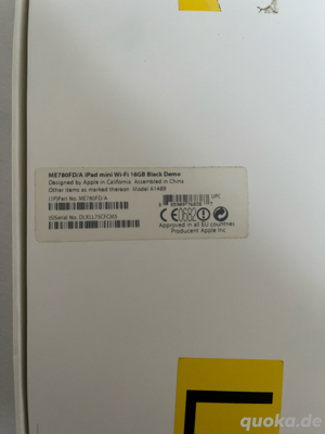Apple iPad Mini 16GB black